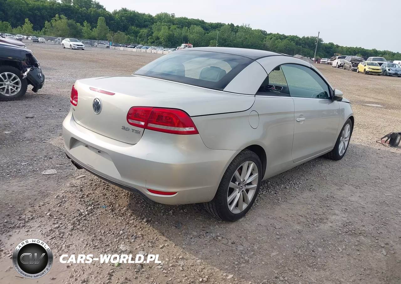 2012 Volkswagen Eos Komfort VIN:WVWBW7AH5CV001334 - 4