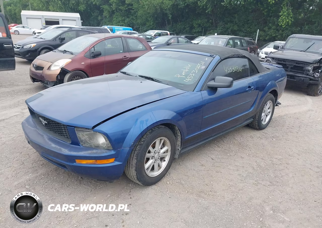 2008 Ford Mustang V6 Deluxe-V6 Premium VIN:1ZVHT84NX85134444 - 2