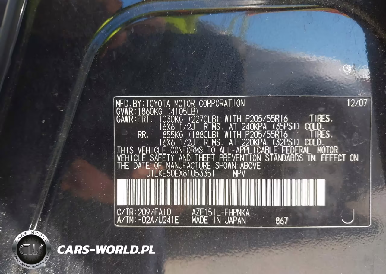 2008 Scion Xb VIN:JTLKE50EX81053351 - 9