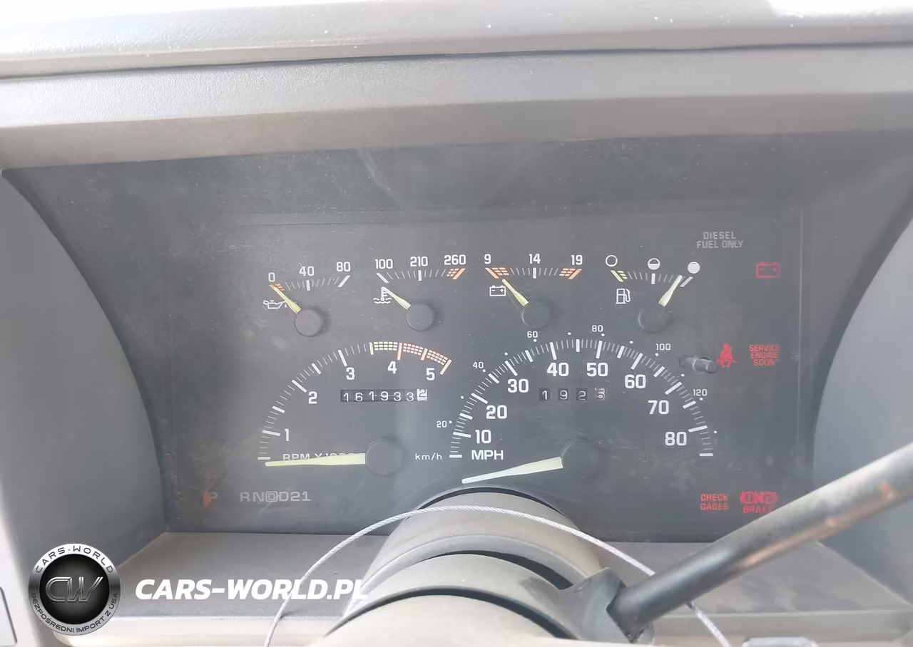 1993 Chevrolet Gmt-400 K2500 VIN:2GCGK29FXP1129325 - 7