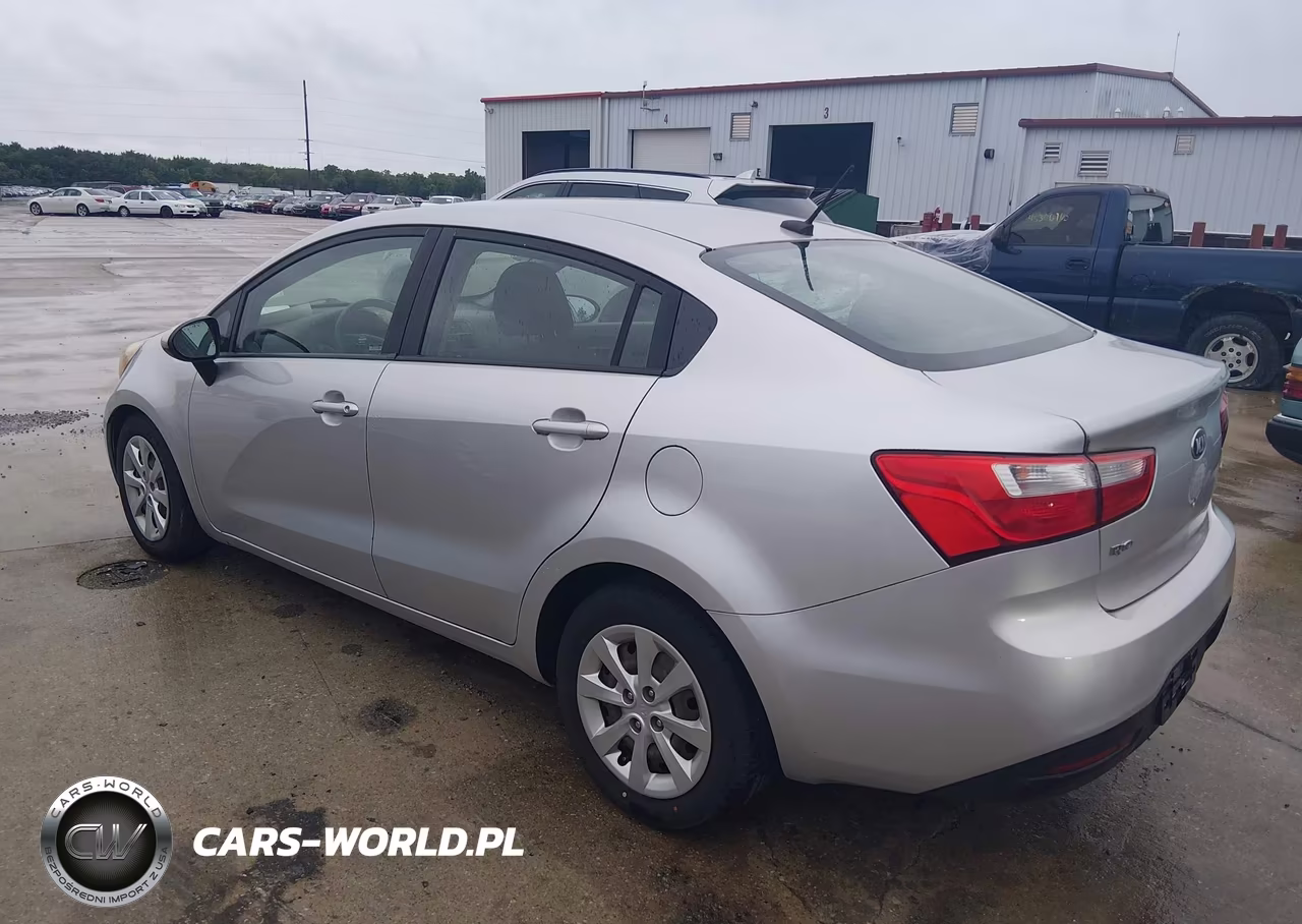 2013 Kia Rio Lx VIN:KNADM4A35D6223639 - 3