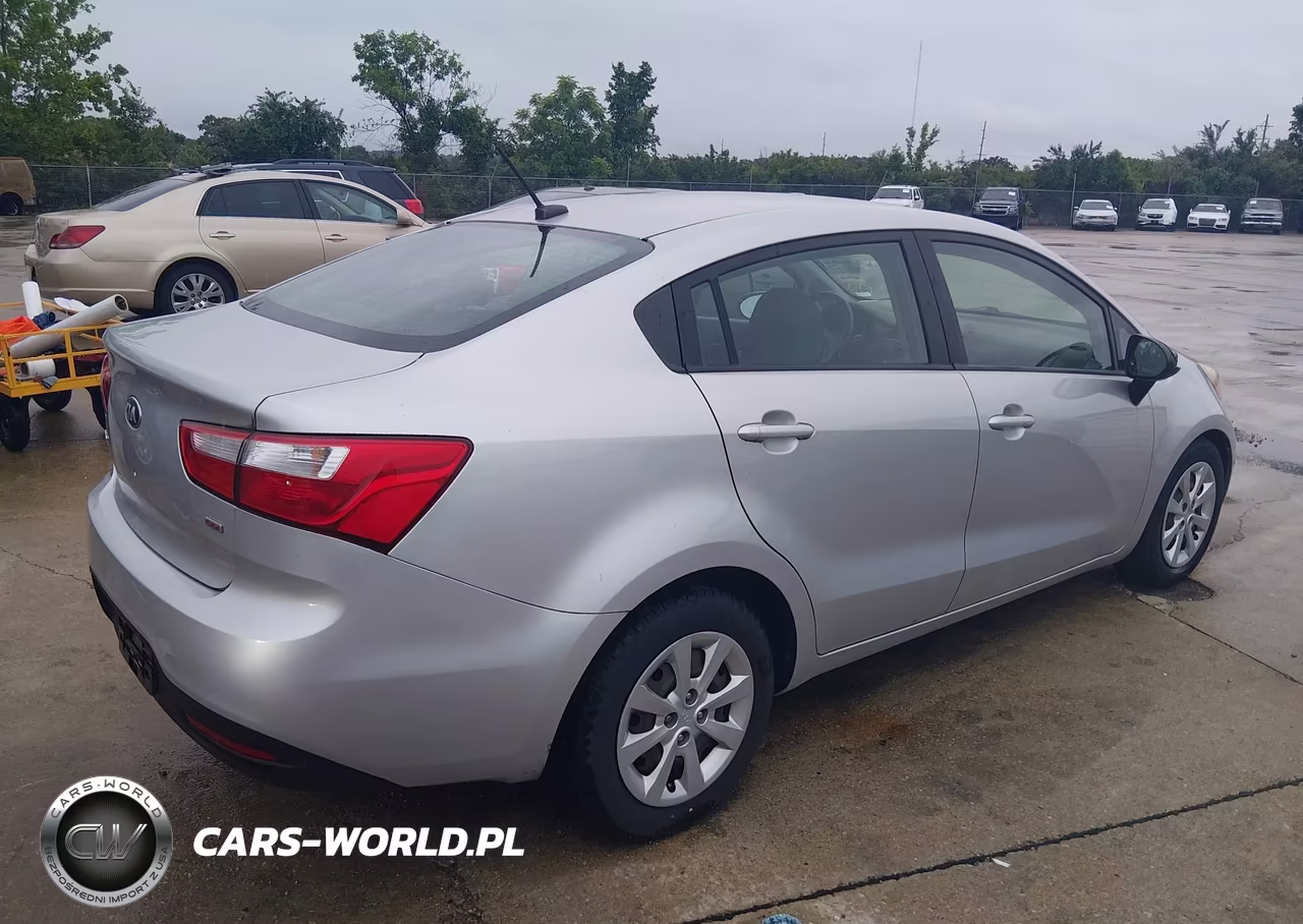 2013 Kia Rio Lx VIN:KNADM4A35D6223639 - 4