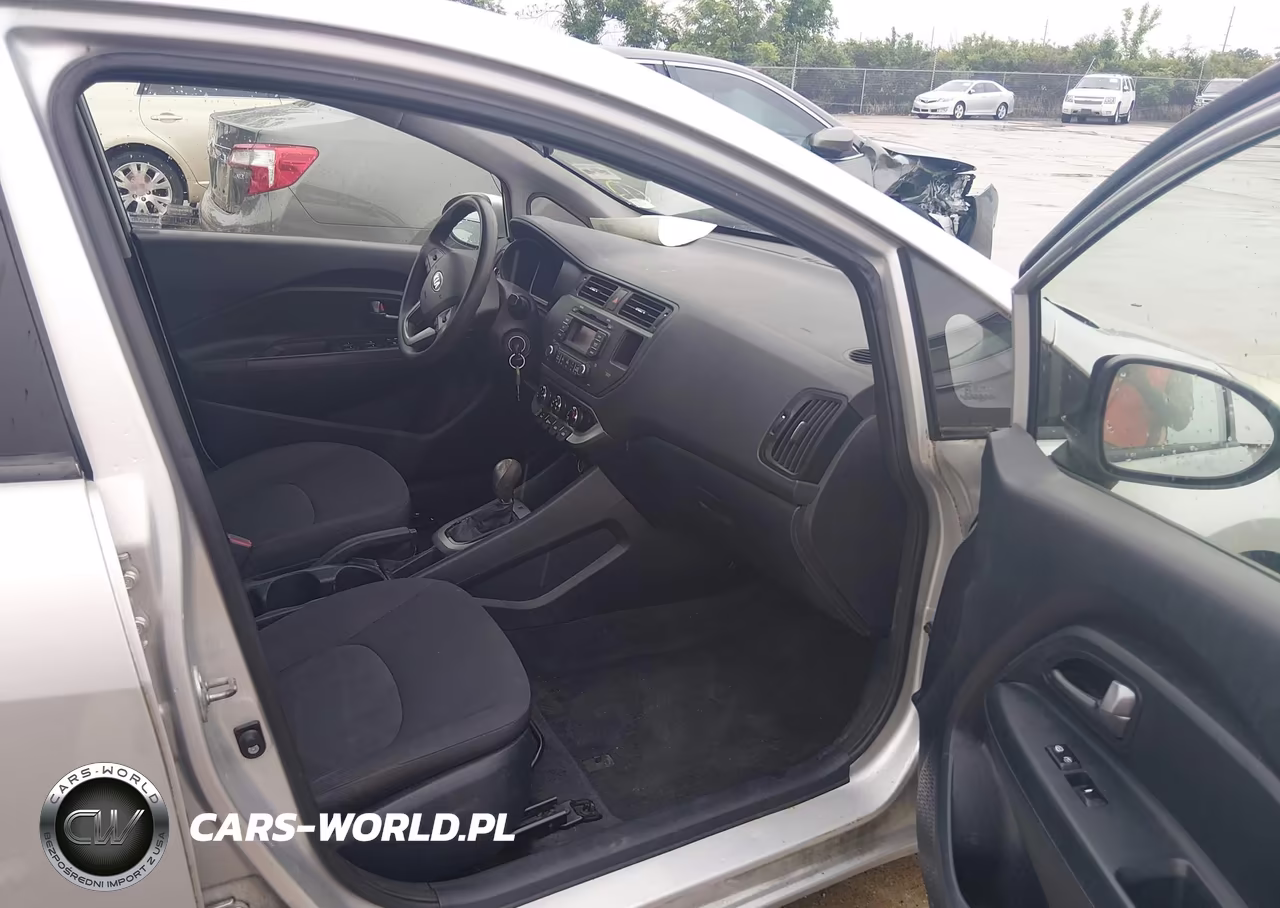 2013 Kia Rio Lx VIN:KNADM4A35D6223639 - 5