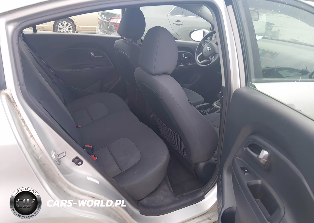 2013 Kia Rio Lx VIN:KNADM4A35D6223639 - 8