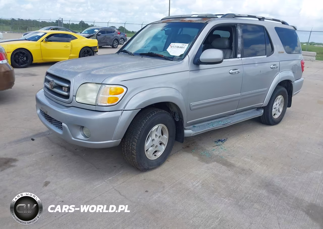 2002 Toyota Sequoia Limited V8 VIN:5TDZT38A52S088749 - 2