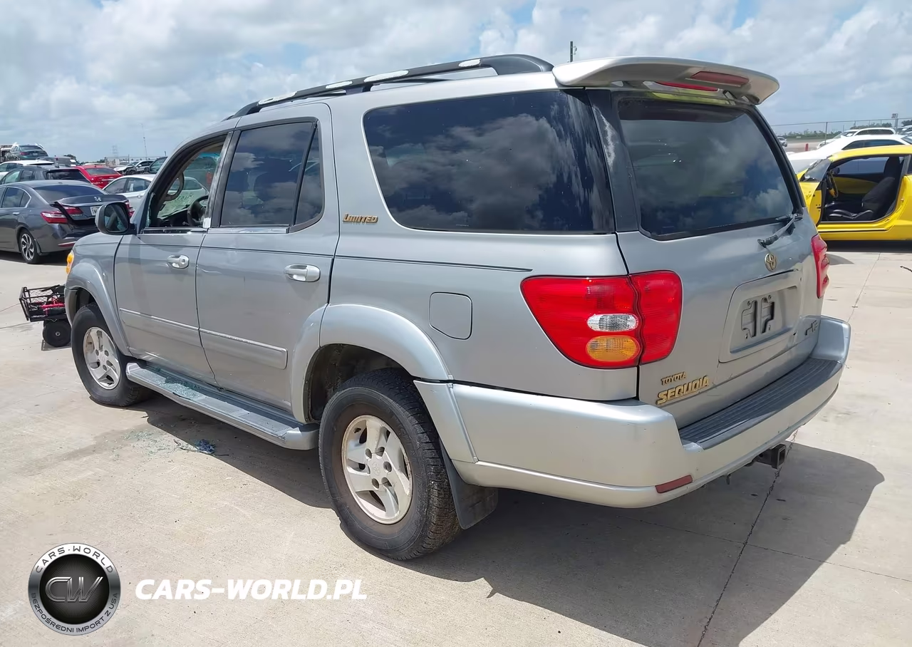 2002 Toyota Sequoia Limited V8 VIN:5TDZT38A52S088749 - 3
