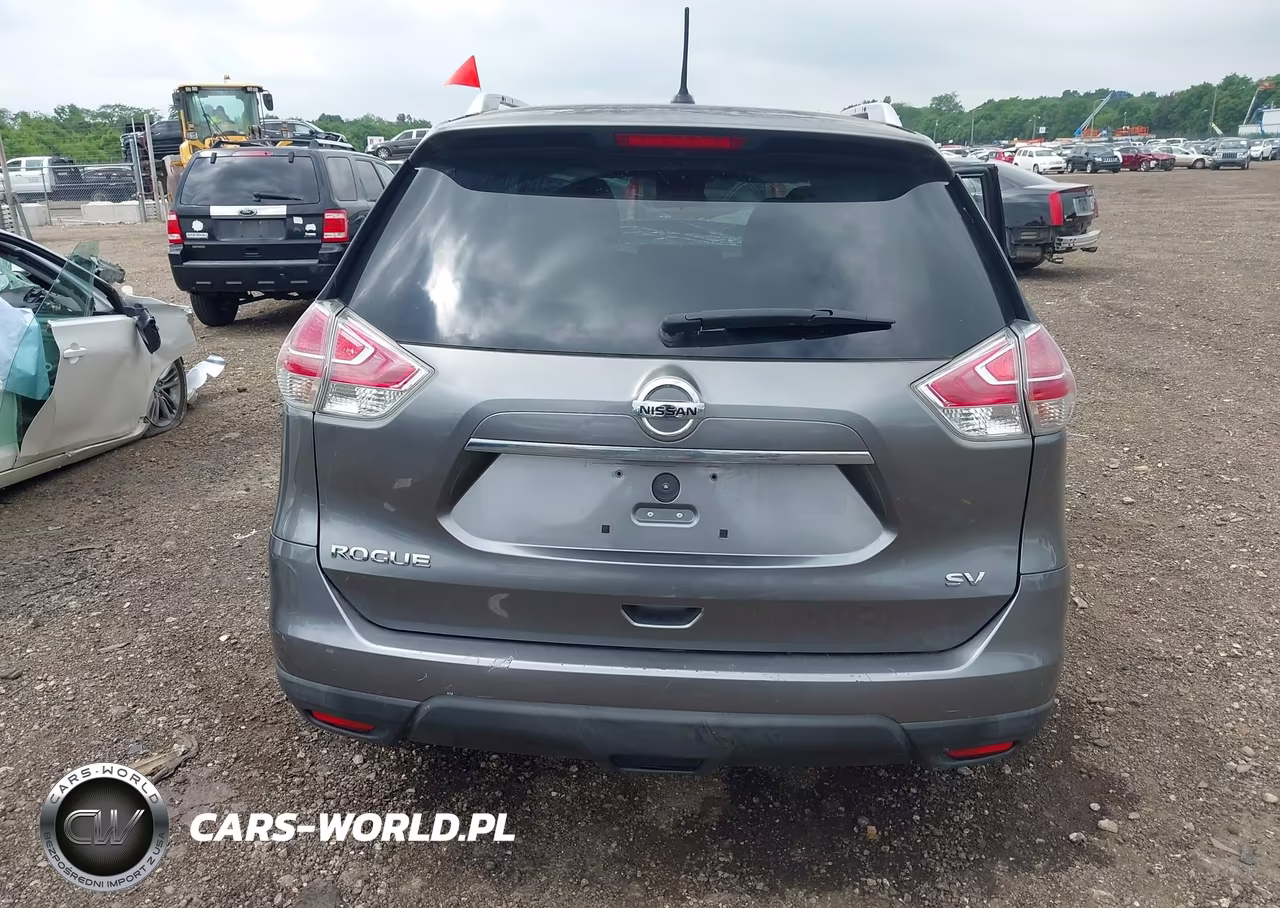 2015 Nissan Rogue Sv VIN:KNMAT2MTXFP520136 - 16