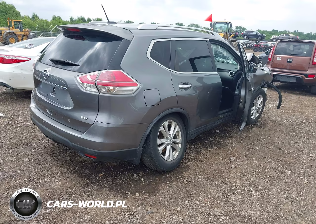 2015 Nissan Rogue Sv VIN:KNMAT2MTXFP520136 - 4