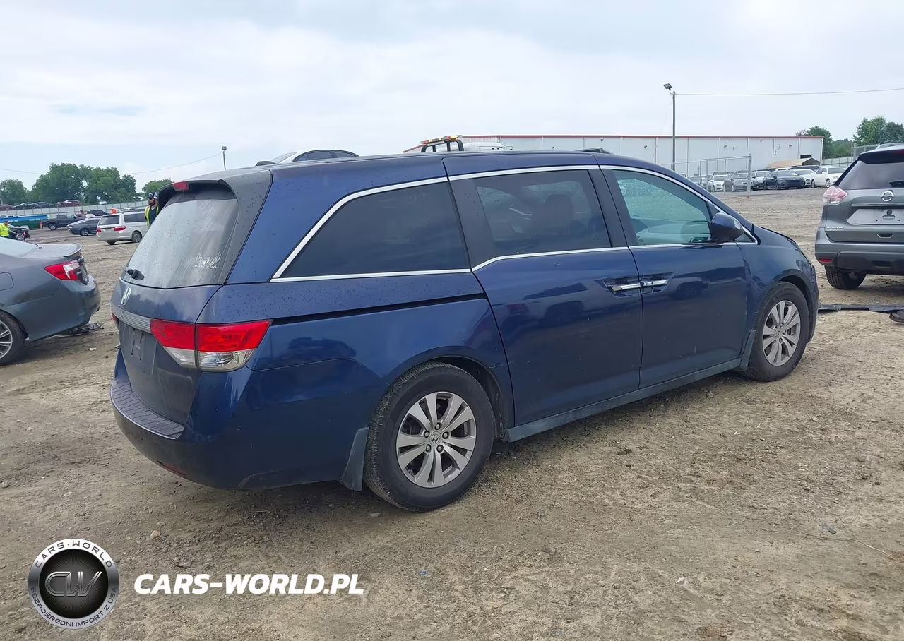 2015 Honda Odyssey Ex-L VIN:5FNRL5H60FB048113 - 4