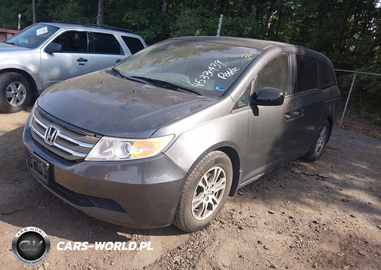 2012 Honda Odyssey Ex-L VIN:5FNRL5H65CB129989 - 2