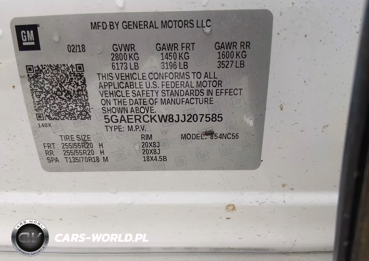2018 Buick Enclave Premium VIN:5GAERCKW8JJ207585 - 9