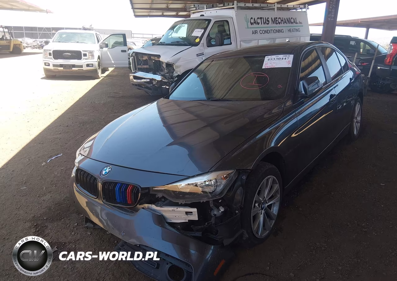 2017 BMW 320I VIN:WBA8E1G55HNU14723 - 2