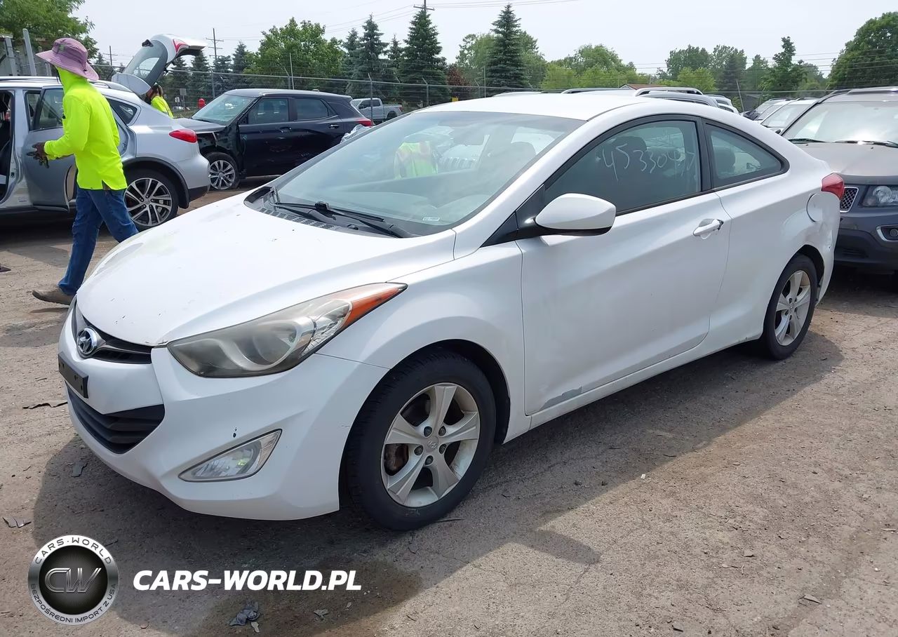 2013 Hyundai Elantra Gs VIN:KMHDH6AE4DU016638 - 2