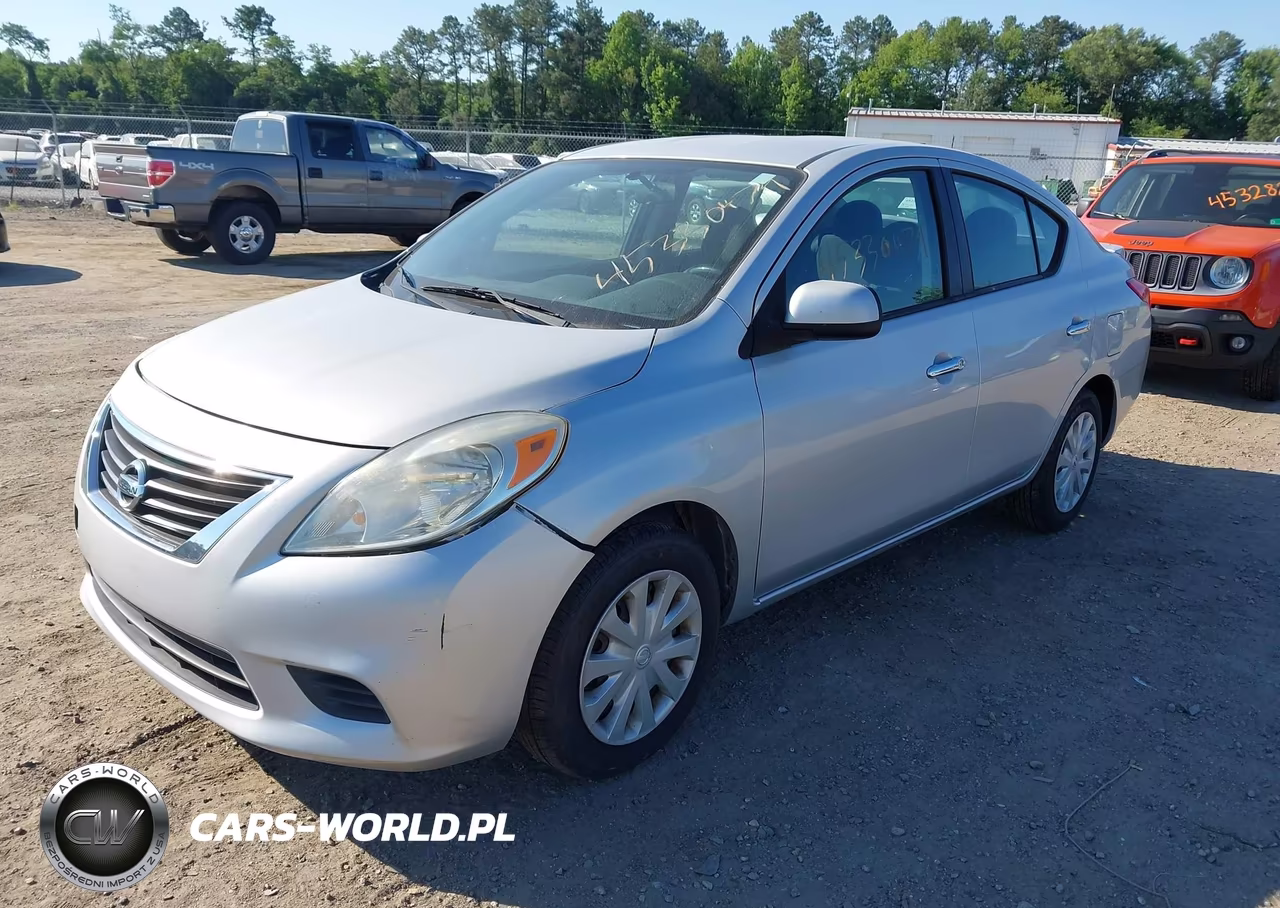 2013 Nissan Versa 1.6 Sv VIN:3N1CN7AP4DL858991 - 2