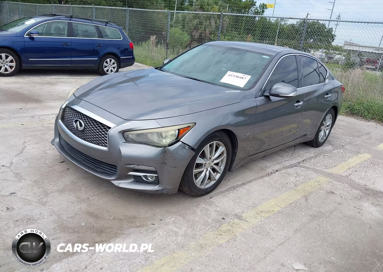 2014 Infiniti Q50 Premium VIN:JN1BV7AP7EM670405 - 2
