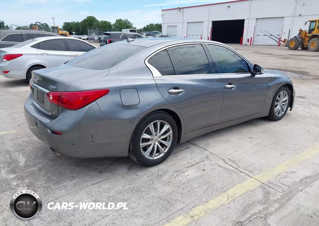 2014 Infiniti Q50 Premium VIN:JN1BV7AP7EM670405 - 4