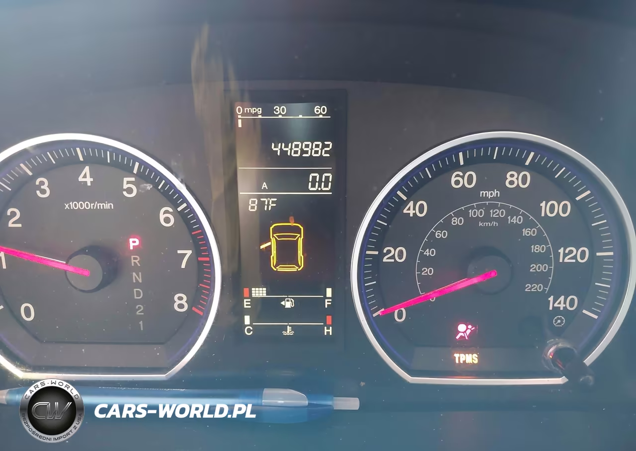 2008 Honda Cr-V Ex-L VIN:JHLRE38778C021159 - 7