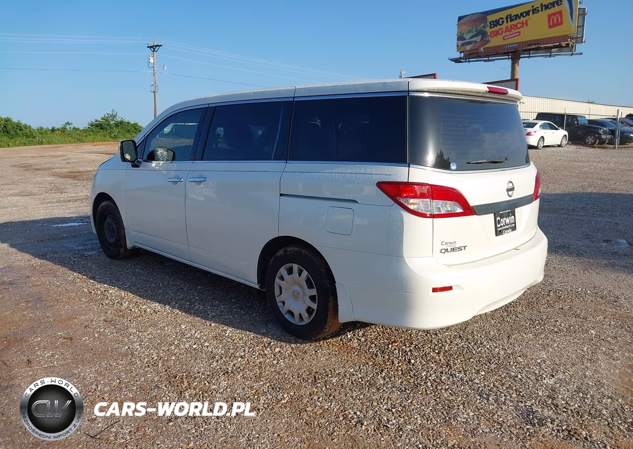 2015 Nissan Quest S VIN:JN8AE2KP2F9121309 - 3
