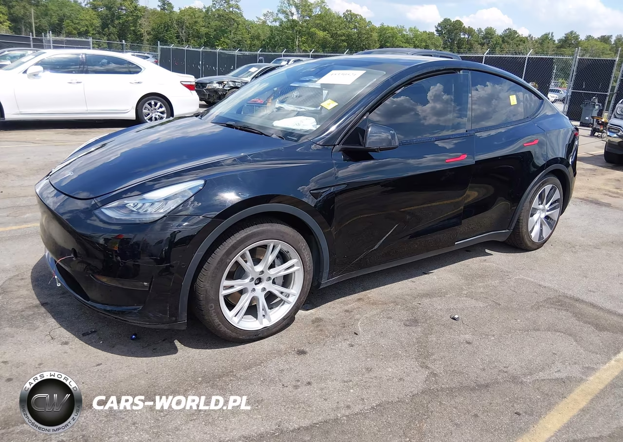 2021 Tesla Model Y Long Range Dual Motor All-Wheel Drive VIN:5YJYGDEE1MF209166 - 2