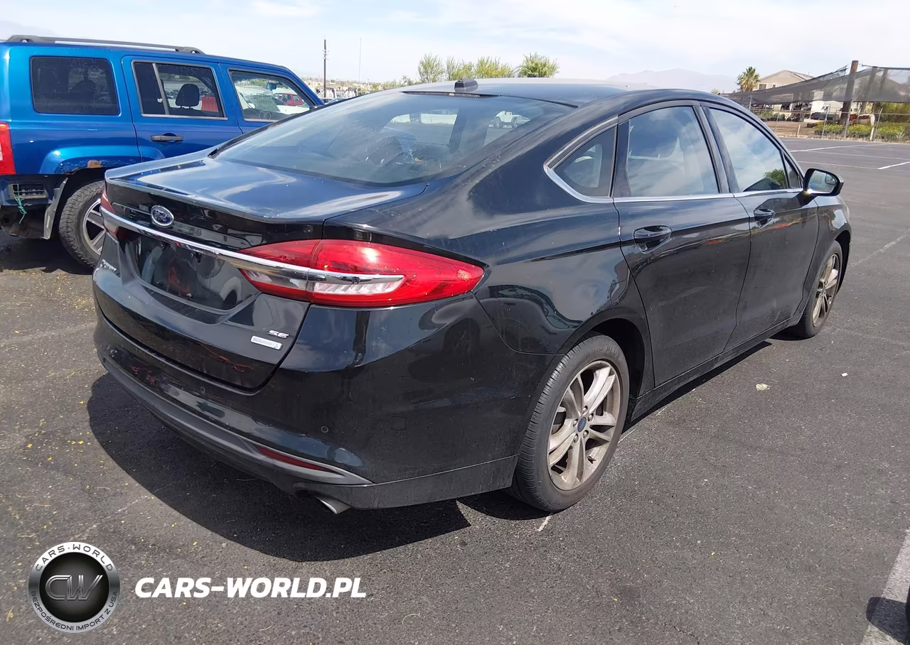 2018 Ford Fusion Se VIN:3FA6P0HD5JR253190 - 4