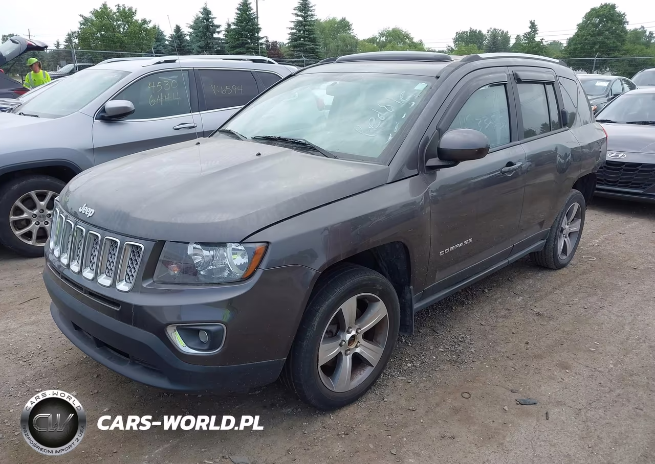 2017 Jeep Compass High Altitude Fwd VIN:1C4NJCEB8HD163093 - 2