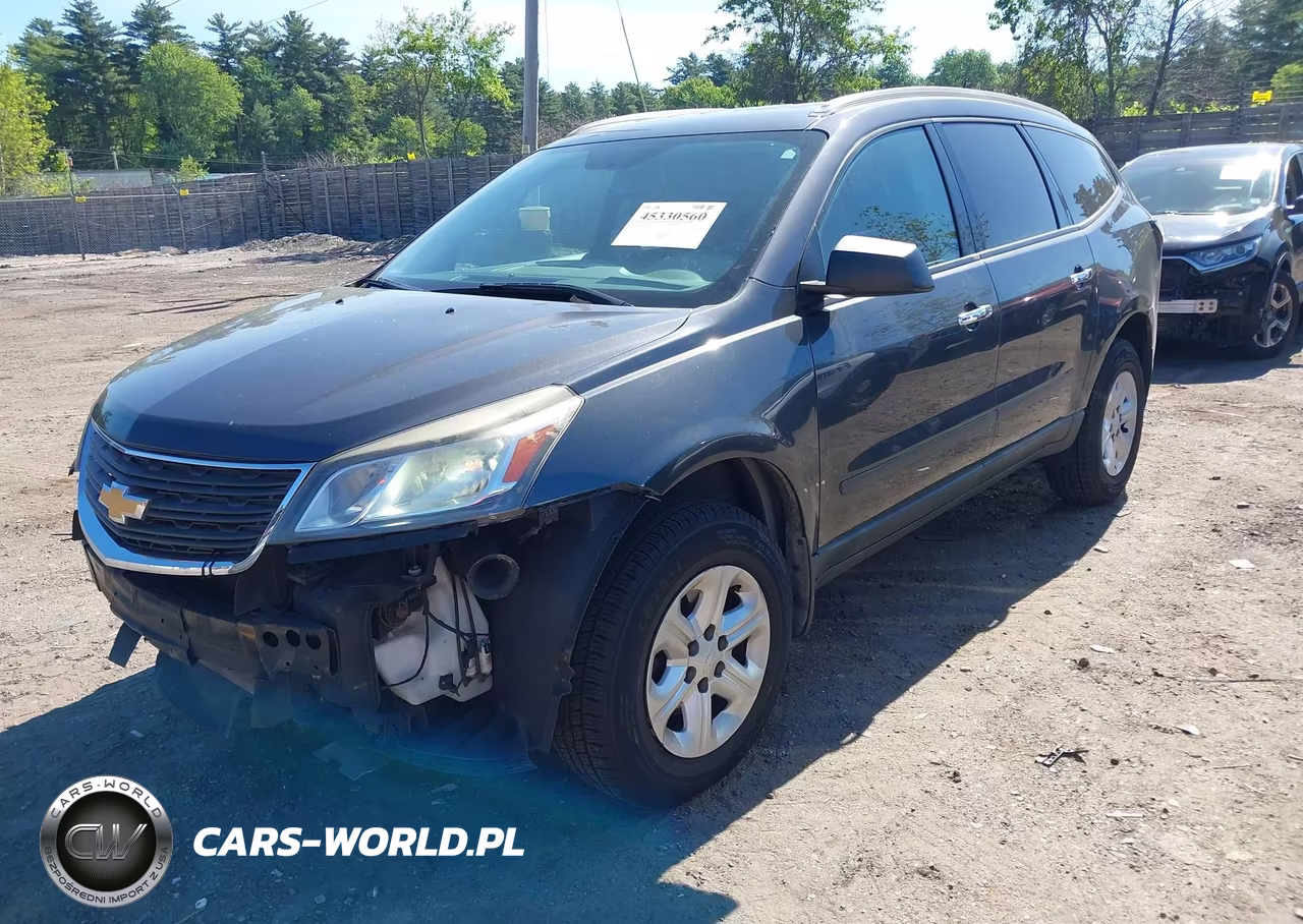 2013 Chevrolet Traverse Ls VIN:1GNKRFED1DJ100788 - 2