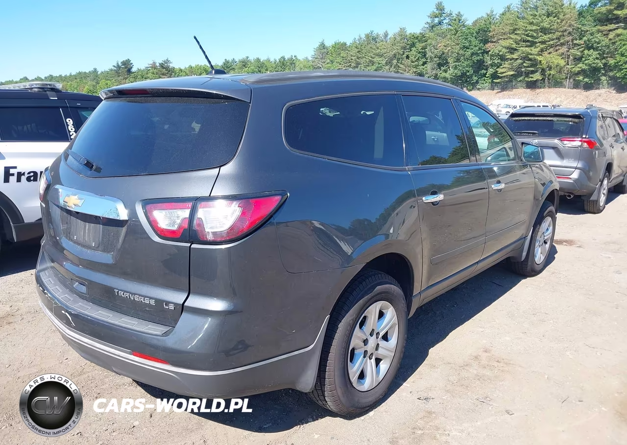 2013 Chevrolet Traverse Ls VIN:1GNKRFED1DJ100788 - 4