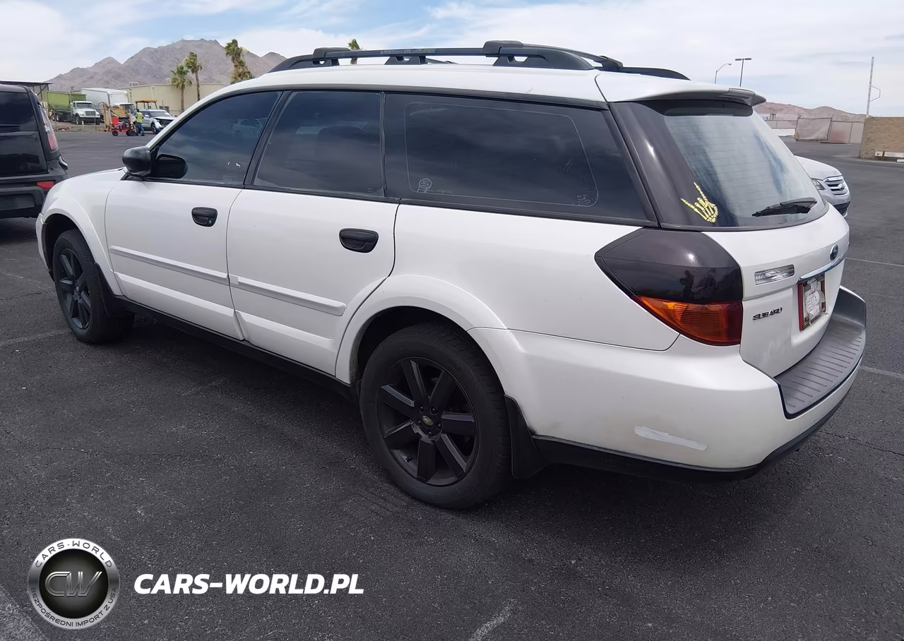 2007 Subaru Outback 2.5I VIN:4S4BP61C377320832 - 3
