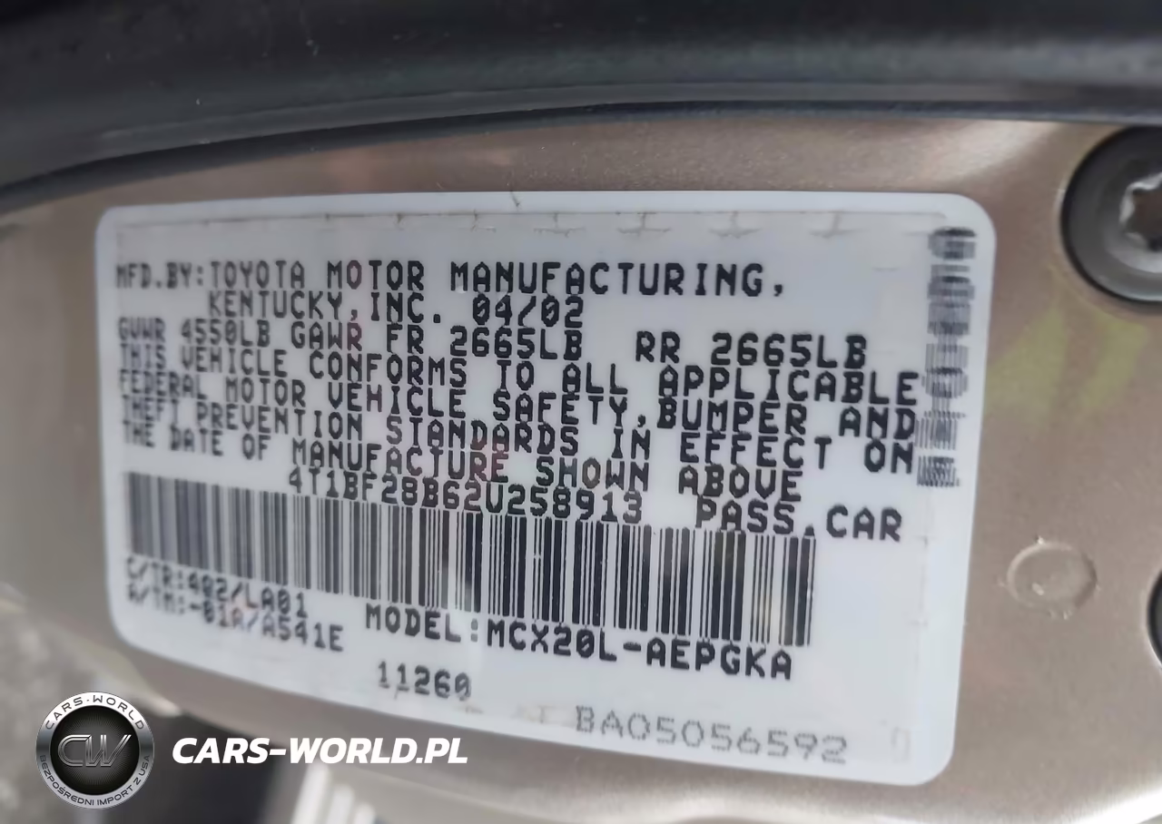 2002 Toyota Avalon Xls VIN:4T1BF28B62U258913 - 9