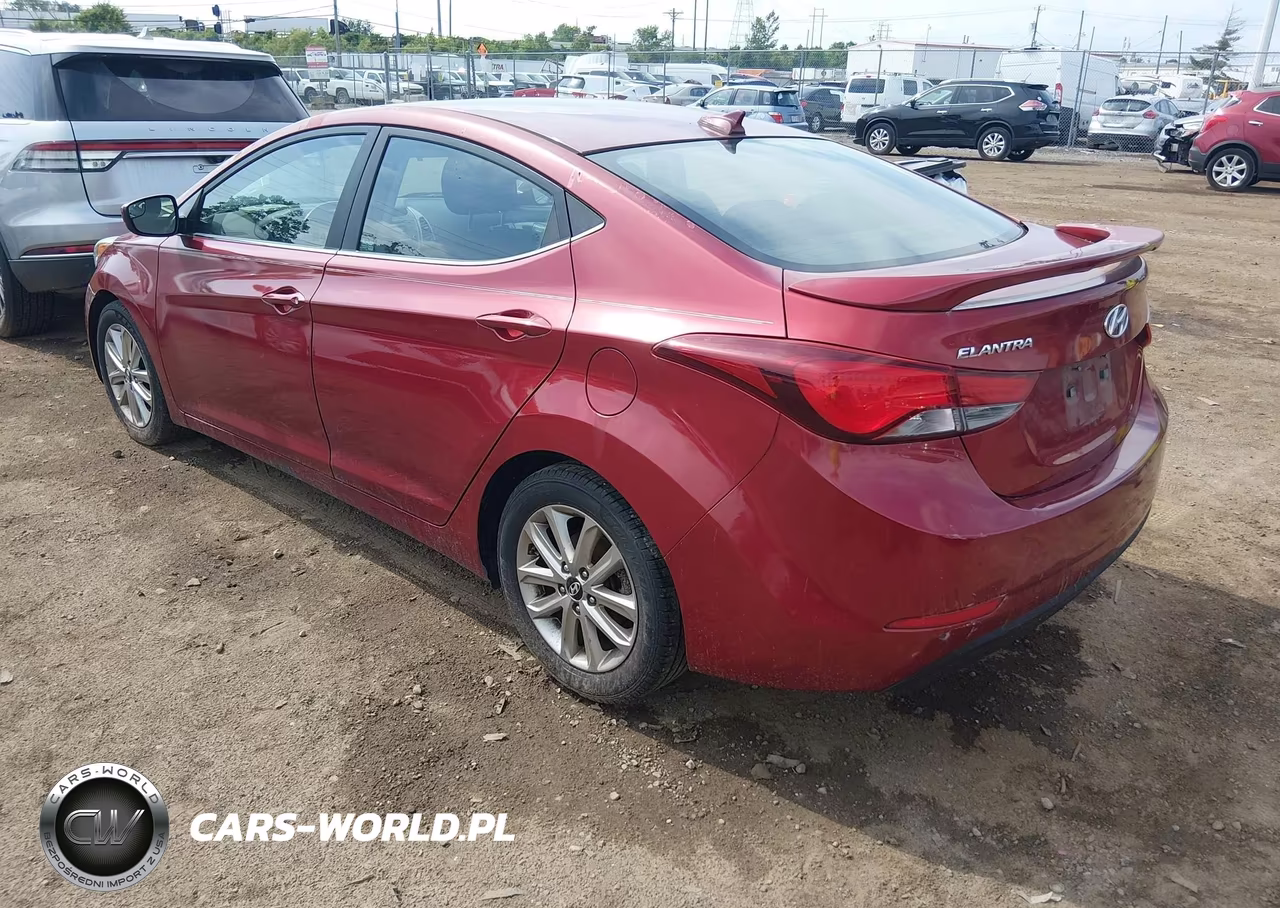 2015 Hyundai Elantra Se VIN:5NPDH4AE6FH557096 - 3