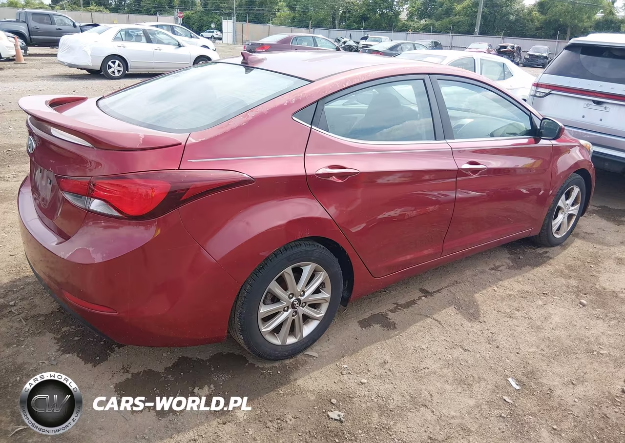 2015 Hyundai Elantra Se VIN:5NPDH4AE6FH557096 - 4