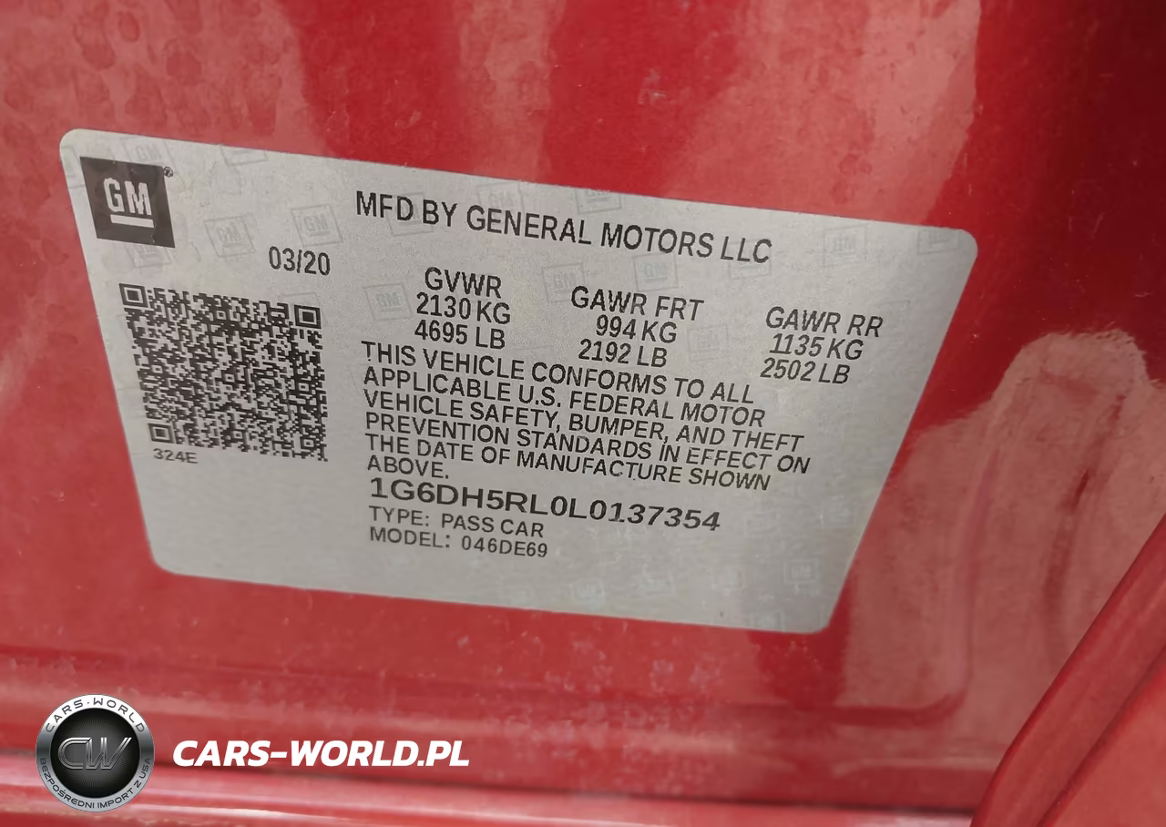 2020 Cadillac Ct4 V-Series VIN:1G6DH5RL0L0137354 - 9
