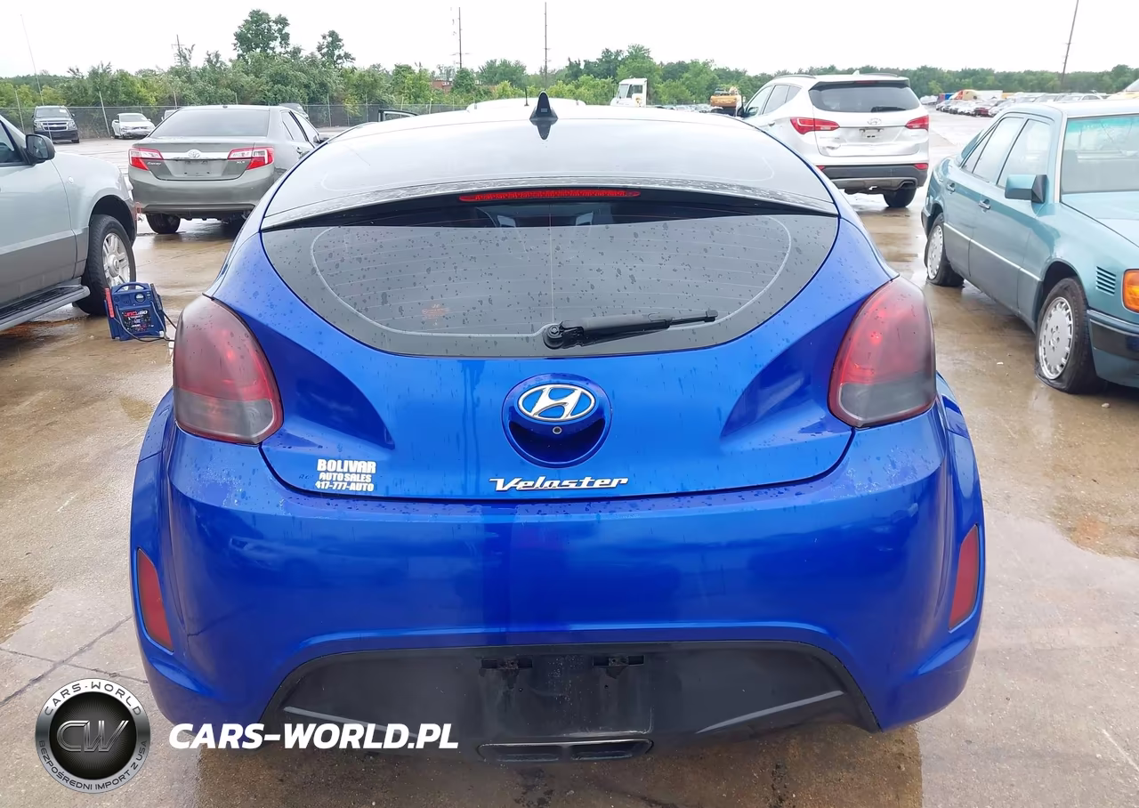 2014 Hyundai Veloster Base W-Black VIN:KMHTC6AD3EU212363 - 12