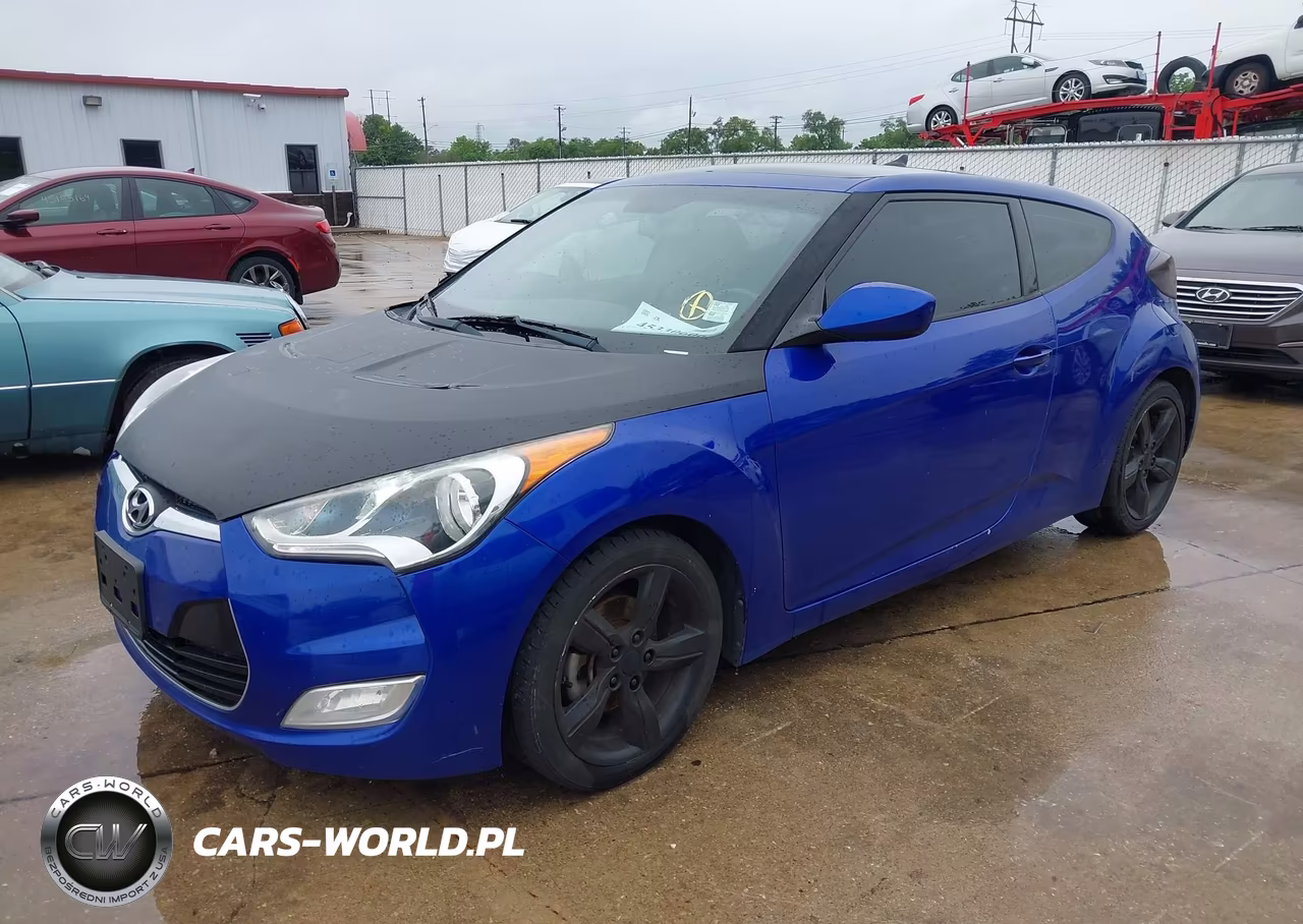 2014 Hyundai Veloster Base W-Black VIN:KMHTC6AD3EU212363 - 2