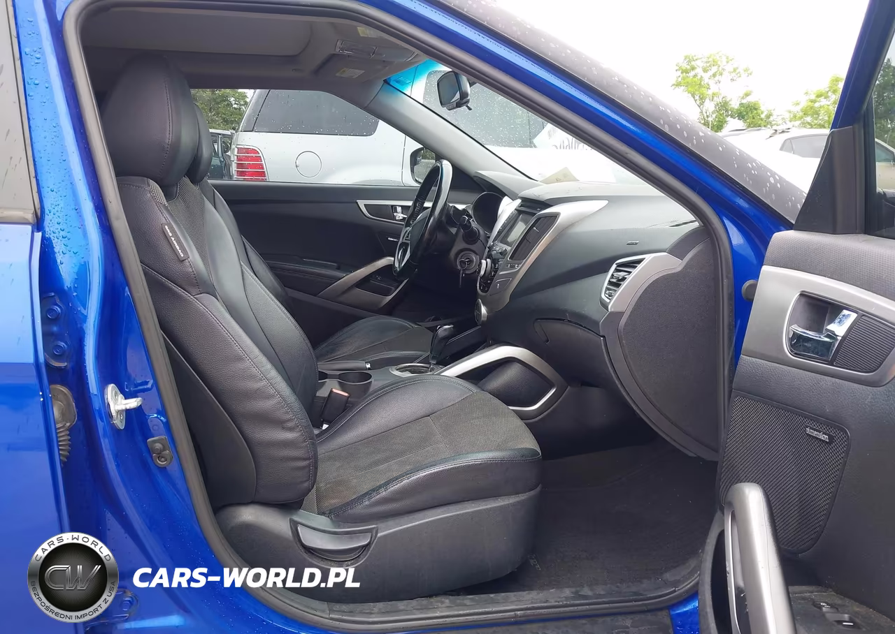 2014 Hyundai Veloster Base W-Black VIN:KMHTC6AD3EU212363 - 5