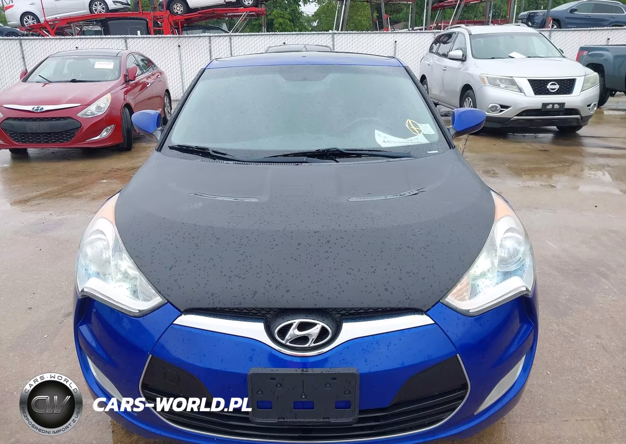 2014 Hyundai Veloster Base W-Black VIN:KMHTC6AD3EU212363 - 6