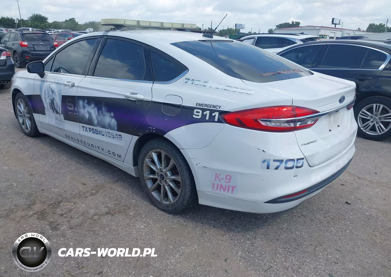 2017 Ford Fusion Hybrid S VIN:3FA6P0UU9HR206762 - 3