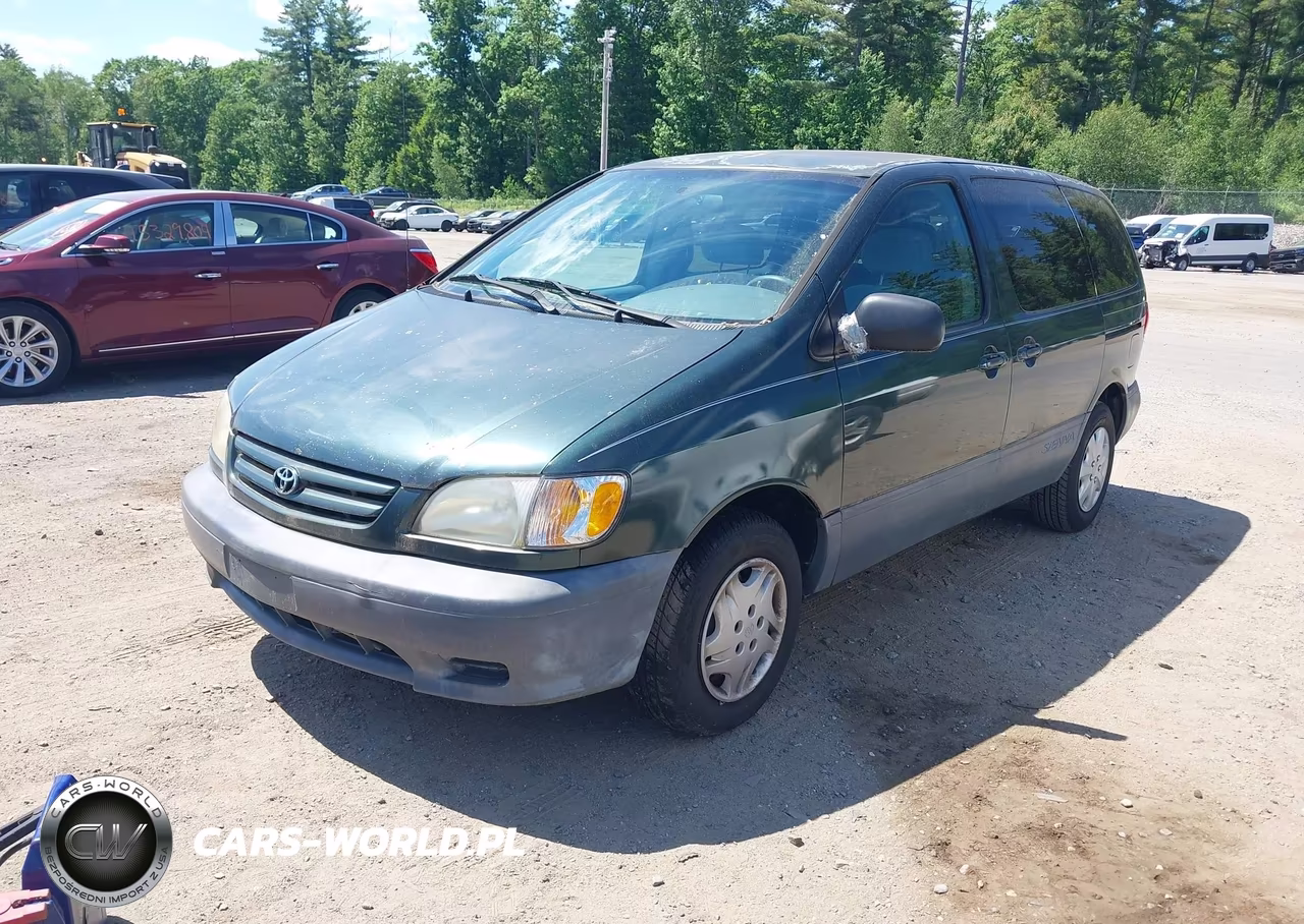 2001 Toyota Sienna Le VIN:4T3ZF13C11U403483 - 2