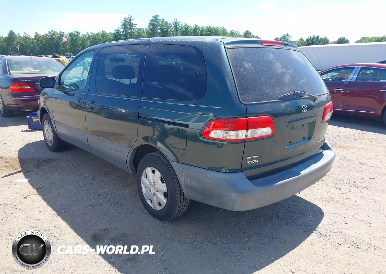 2001 Toyota Sienna Le VIN:4T3ZF13C11U403483 - 3