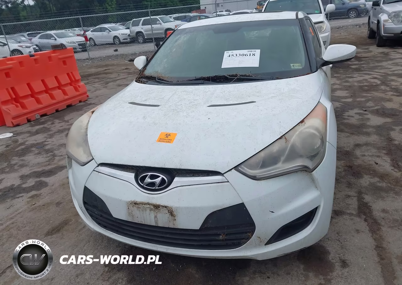 2012 Hyundai Veloster Base W-Gray VIN:KMHTC6AD9CU039767 - 6