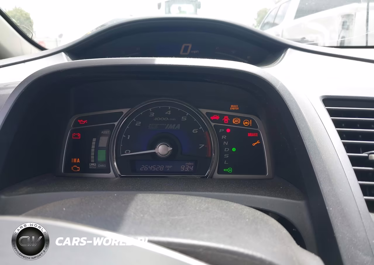 2006 Honda Civic Hybrid VIN:JHMFA36296S019790 - 7