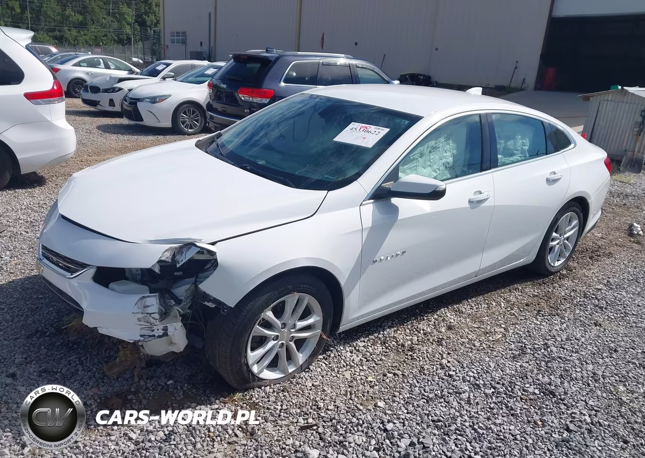 2016 Chevrolet Malibu Lt VIN:1G1ZE5ST3GF310799 - 2