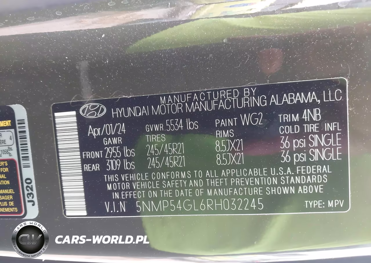 2024 Hyundai Santa Fe Calligraphy VIN:5NMP54GL6RH032245 - 9