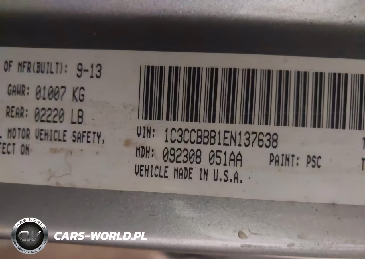 2014 Chrysler 200 Touring VIN:1C3CCBBB1EN137638 - 9