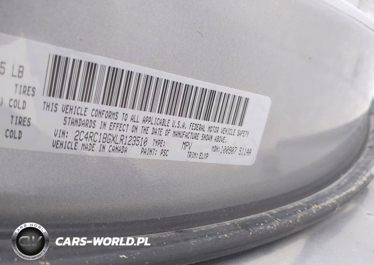 2020 Chrysler Pacifica Touring L VIN:2C4RC1BGXLR123510 - 9