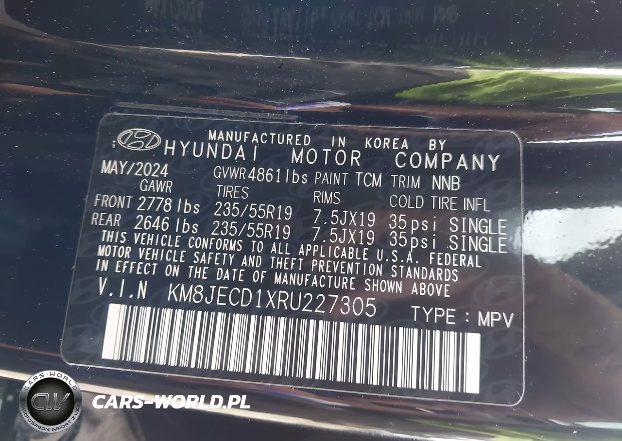 2024 Hyundai Tucson Hybrid Limited VIN:KM8JECD1XRU227305 - 9