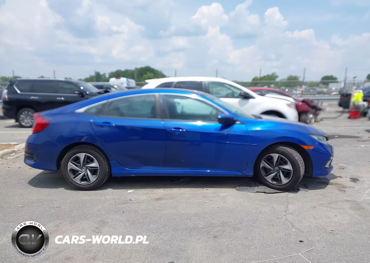2019 Honda Civic Lx VIN:2HGFC2F69KH600511 - 13