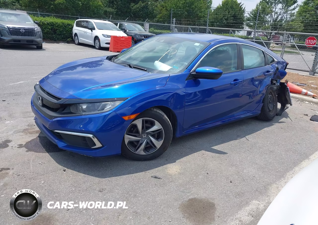 2019 Honda Civic Lx VIN:2HGFC2F69KH600511 - 2