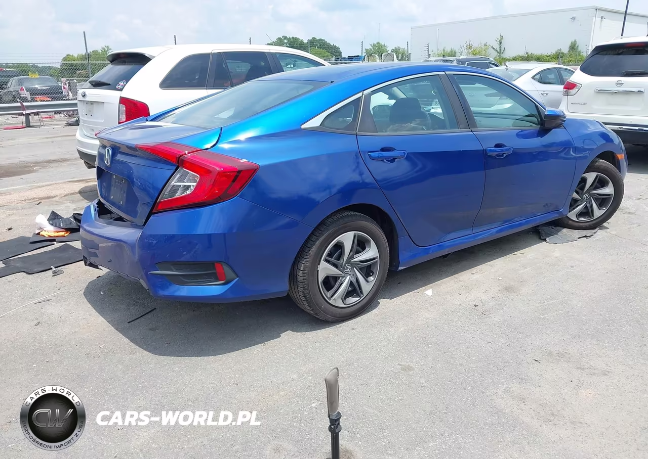 2019 Honda Civic Lx VIN:2HGFC2F69KH600511 - 4