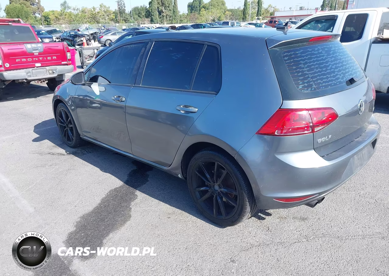 2016 Volkswagen Golf Tsi S 4-Door VIN:3VW217AU6GM033881 - 3